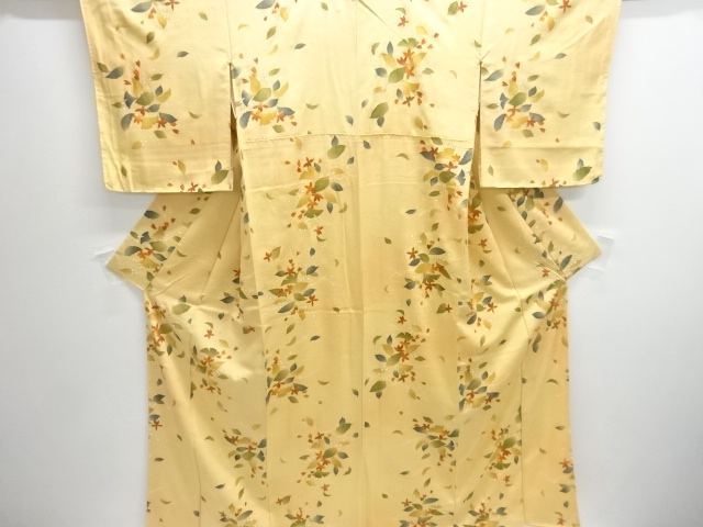 JAPANESE KIMONO / KOMON / FLOWER & PLANT 